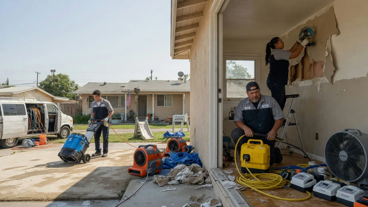 Water Damage Restoration in Columbus, KS near me